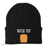 Tater Tot Funny Jokes Sarcastic Beanie thumb 0