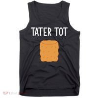 Tater Tot Funny Jokes Sarcastic Tank Top thumb 0