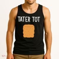 Tater Tot Funny Jokes Sarcastic Tank Top thumb 3