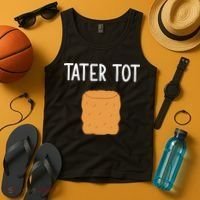 Tater Tot Funny Jokes Sarcastic Tank Top thumb 4
