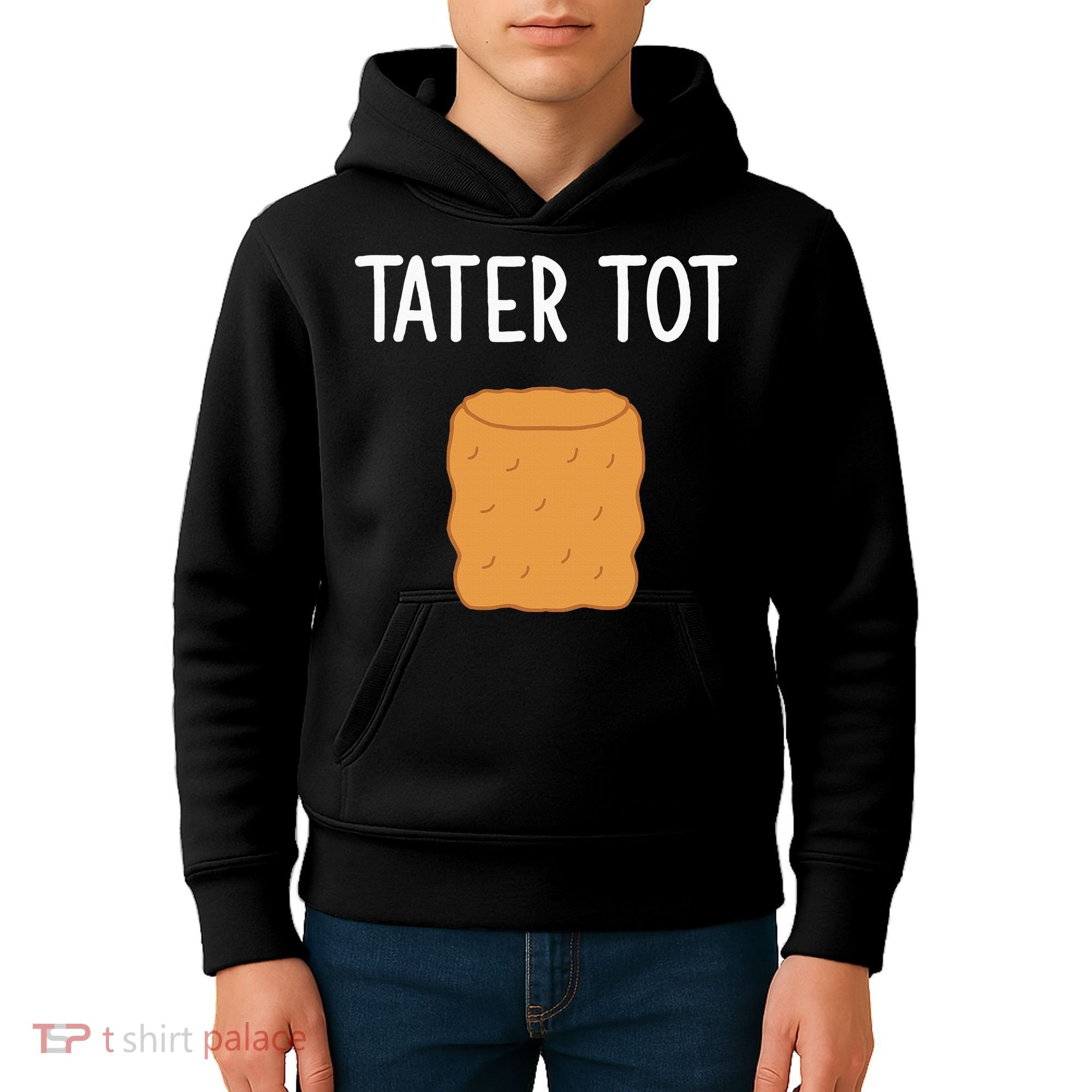 Tater Tot Funny Jokes Sarcastic Kids Hoodie