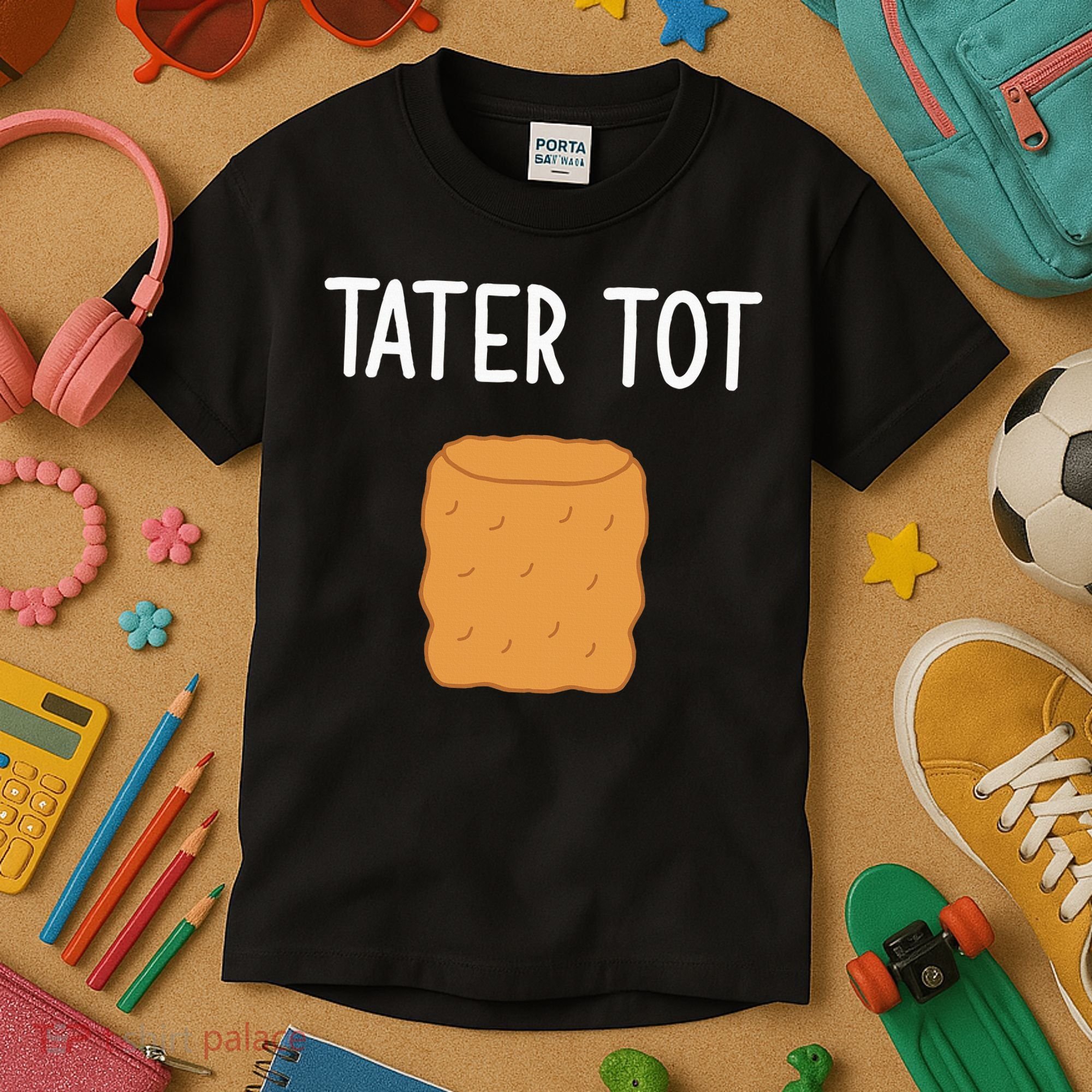 Tater Tot Funny Jokes Sarcastic Kids T-Shirt