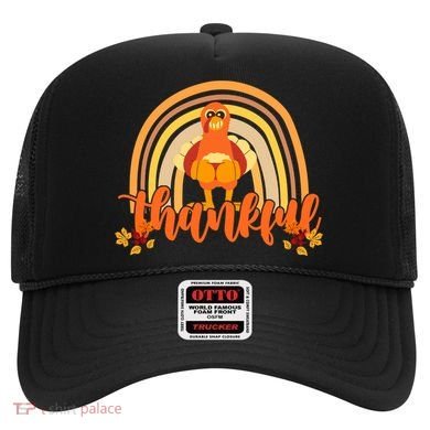 Thankful Turkey Fall Rainbow Thanksgiving Hat