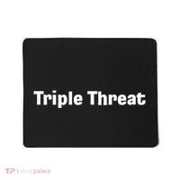 Triple Threat For Trio Of Guitar Playing Buds Or Triplets Mousepad thumb 0