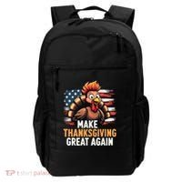 Turkey Trump Funny Make Thanksgiving Great Meaningful Gift Backpack thumb 0