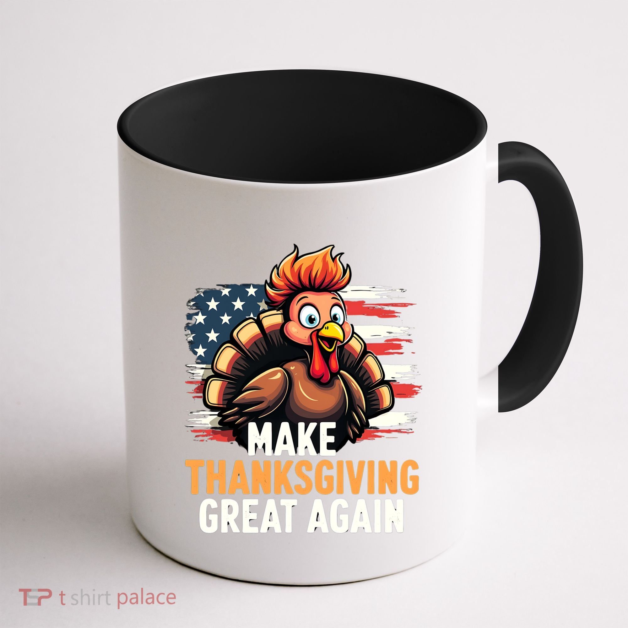 Turkey Trump Funny Make Thanksgiving Great Meaningful Gift Coffee Mug