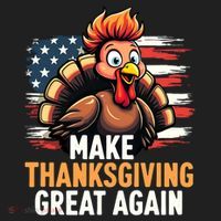 Turkey Trump Funny Make Thanksgiving Great Meaningful Gift Hat thumb 2