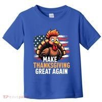 Turkey Trump Funny Make Thanksgiving Great Meaningful Gift Toddler T-Shirt thumb 0