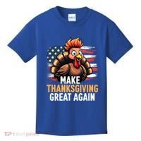 Turkey Trump Funny Make Thanksgiving Great Meaningful Gift Kids T-Shirt thumb 0