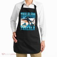 Tralalero Tralala Funny Italian Brainrot Shark Meme Bootleg Apron thumb 2