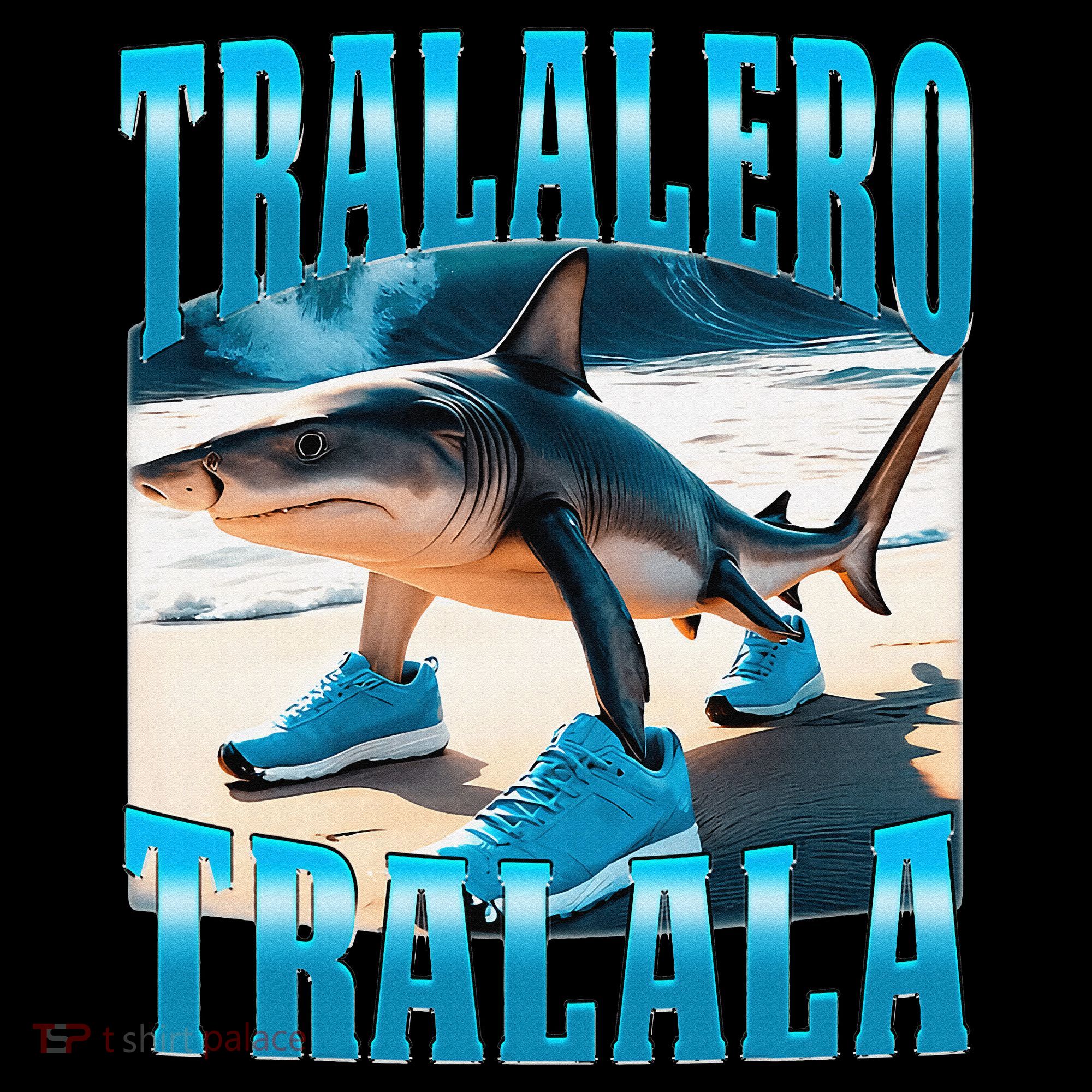 Tralalero Tralala Funny Italian Brainrot Shark Meme Bootleg Coffee Mug
