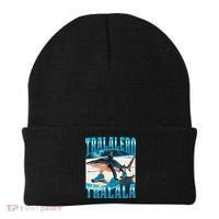 Tralalero Tralala Funny Italian Brainrot Shark Meme Bootleg Beanie thumb 0
