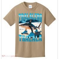 Tralalero Tralala Funny Italian Brainrot Shark Meme Bootleg Kids T-Shirt thumb 0