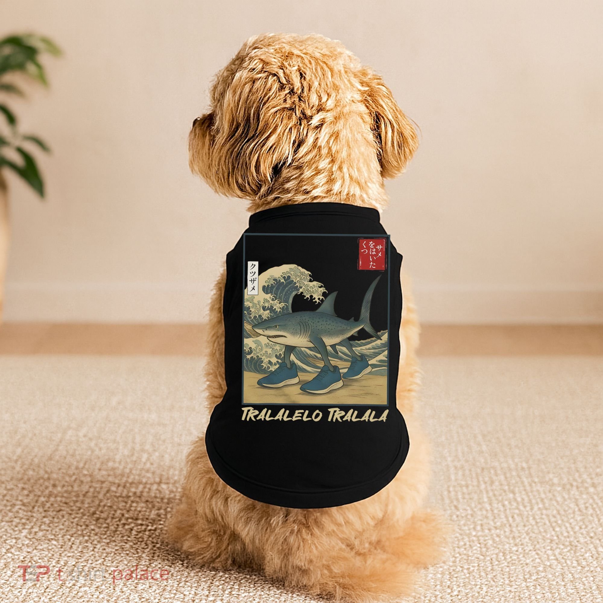 Tralalero Tralala Funny Shark Meme Italian Brainrot Japanese Doggie Tank