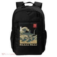Tralalero Tralala Funny Shark Meme Italian Brainrot Japanese Backpack thumb 0