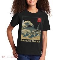Tralalero Tralala Funny Shark Meme Italian Brainrot Japanese Kids T-Shirt thumb 2