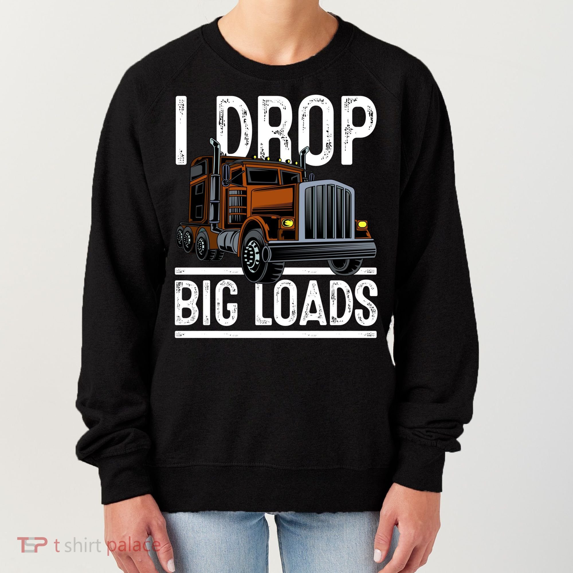 Truck Trucker Funny Gift Women's Sweatshirt