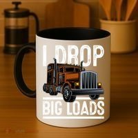 Truck Trucker Funny Gift Coffee Mug thumb 4