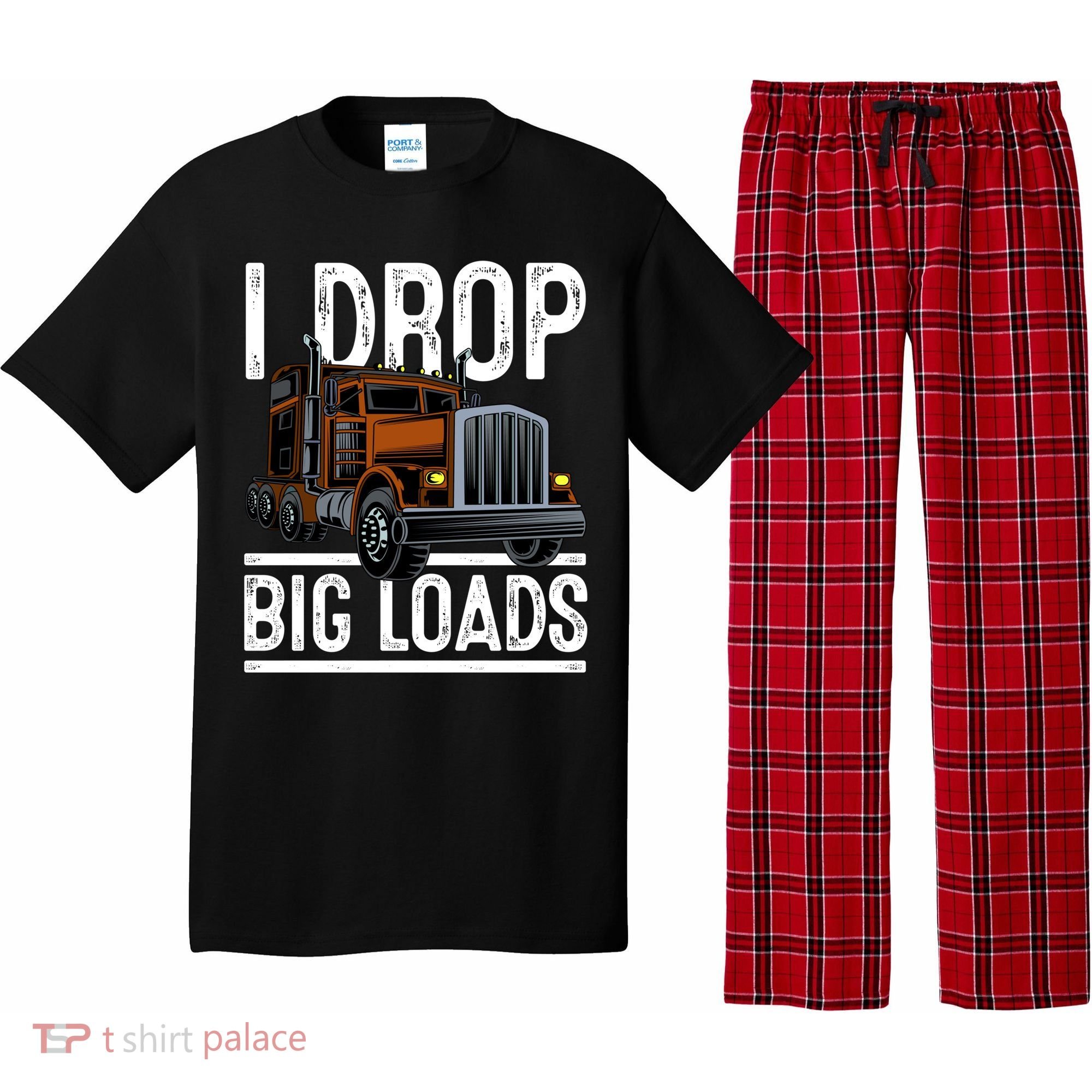 Truck Trucker Funny Gift Pajama Set