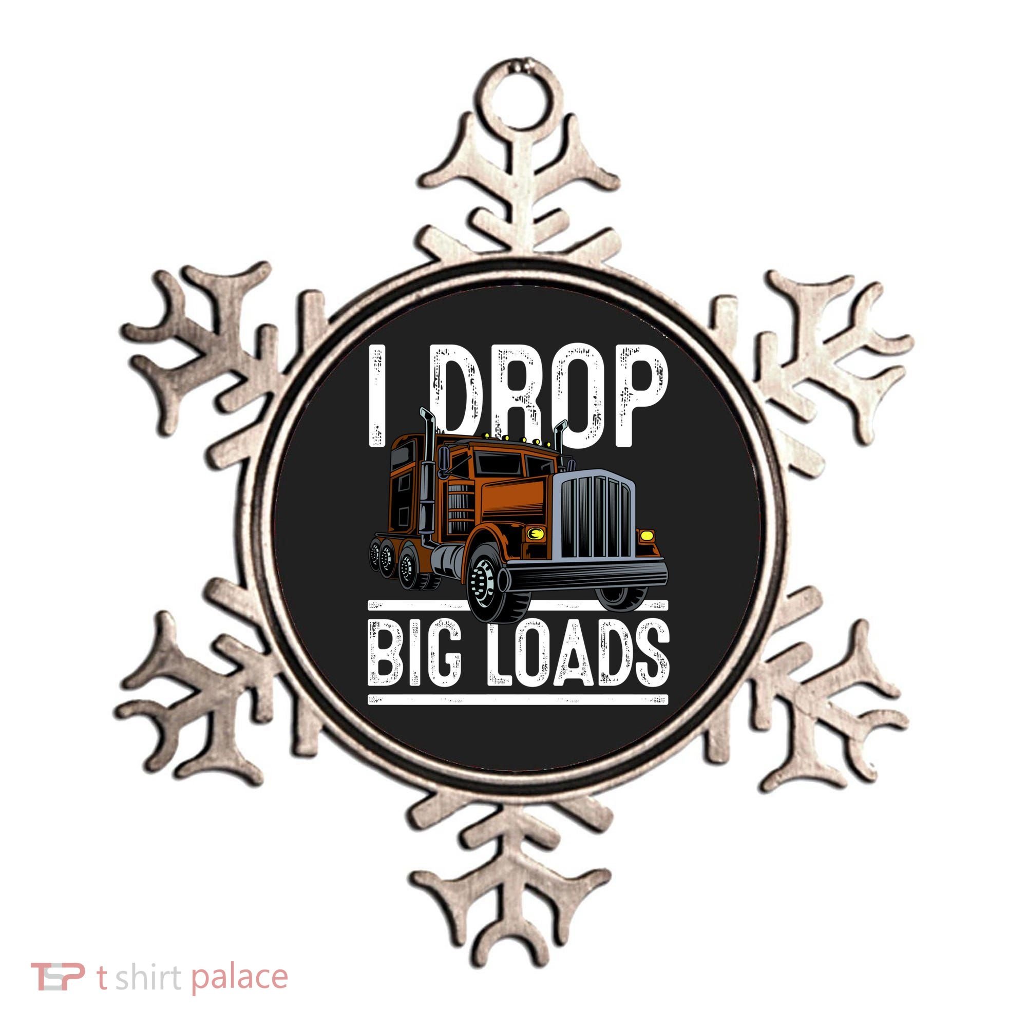 Truck Trucker Funny Gift Ornament