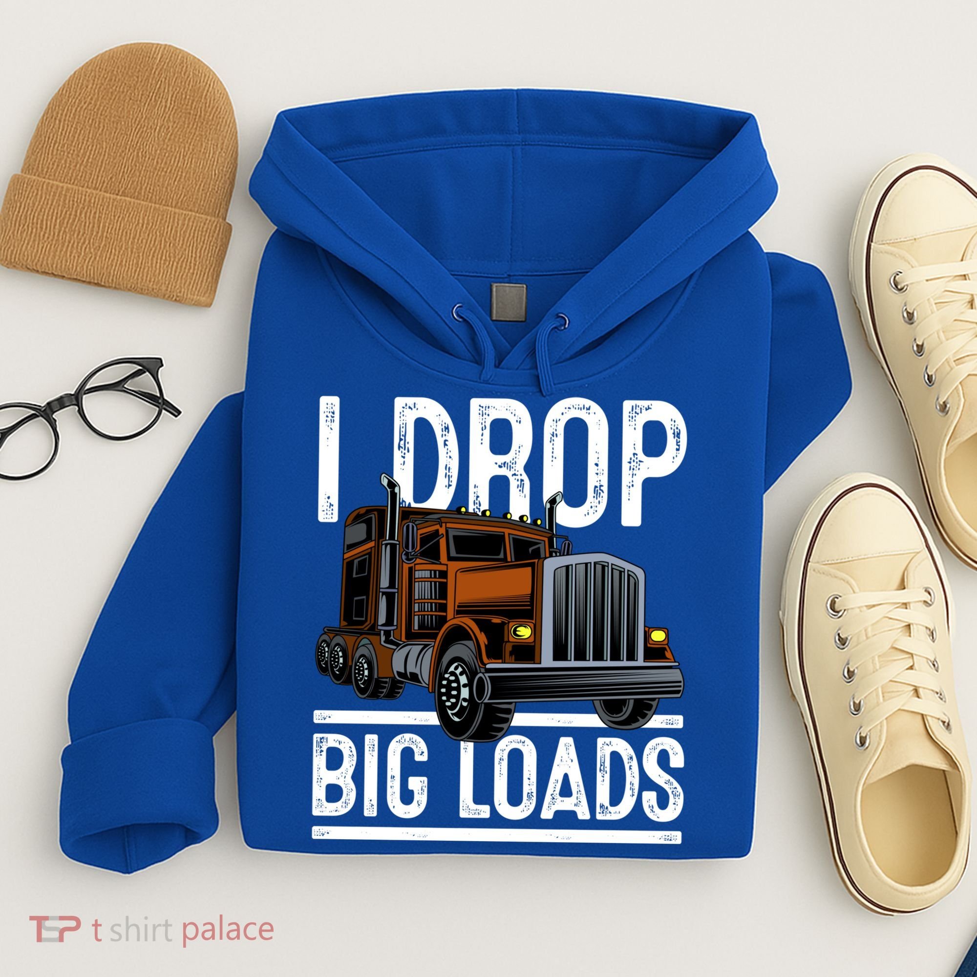 Truck Trucker Funny Gift Hoodie