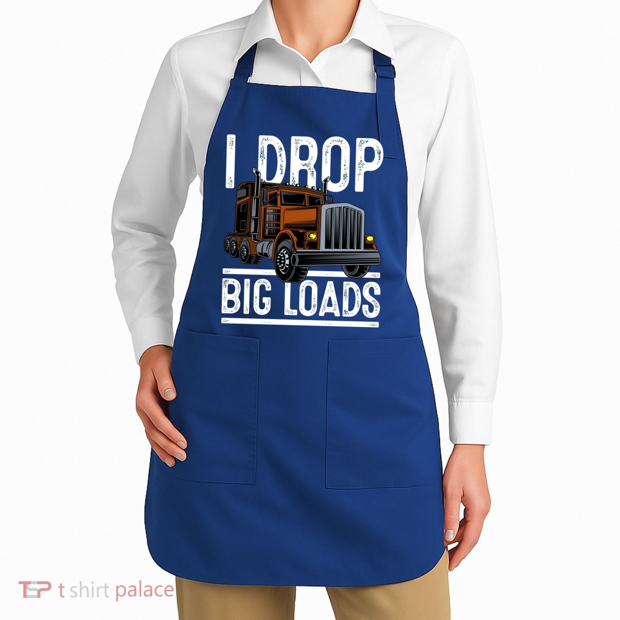 Truck Trucker Funny Gift Apron