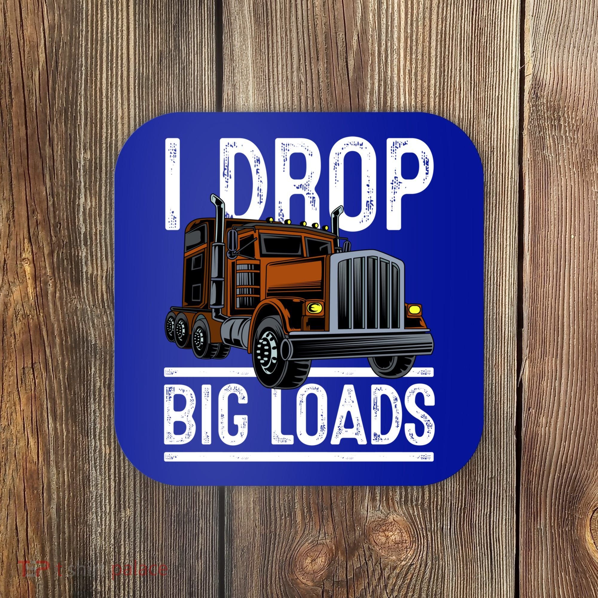 Truck Trucker Funny Gift Coaster