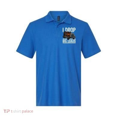 Truck Trucker Funny Gift Polo