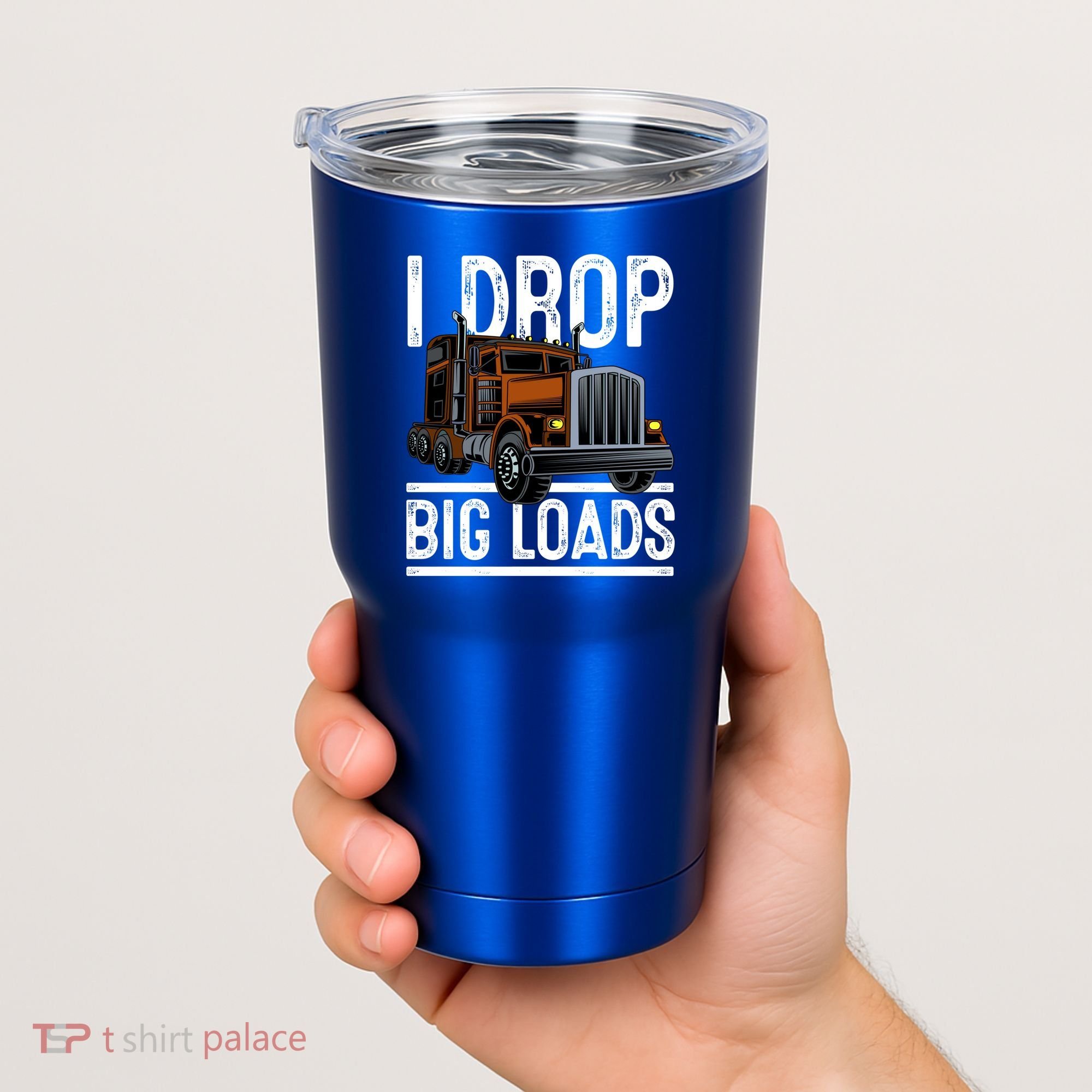 Truck Trucker Funny Gift Tumbler