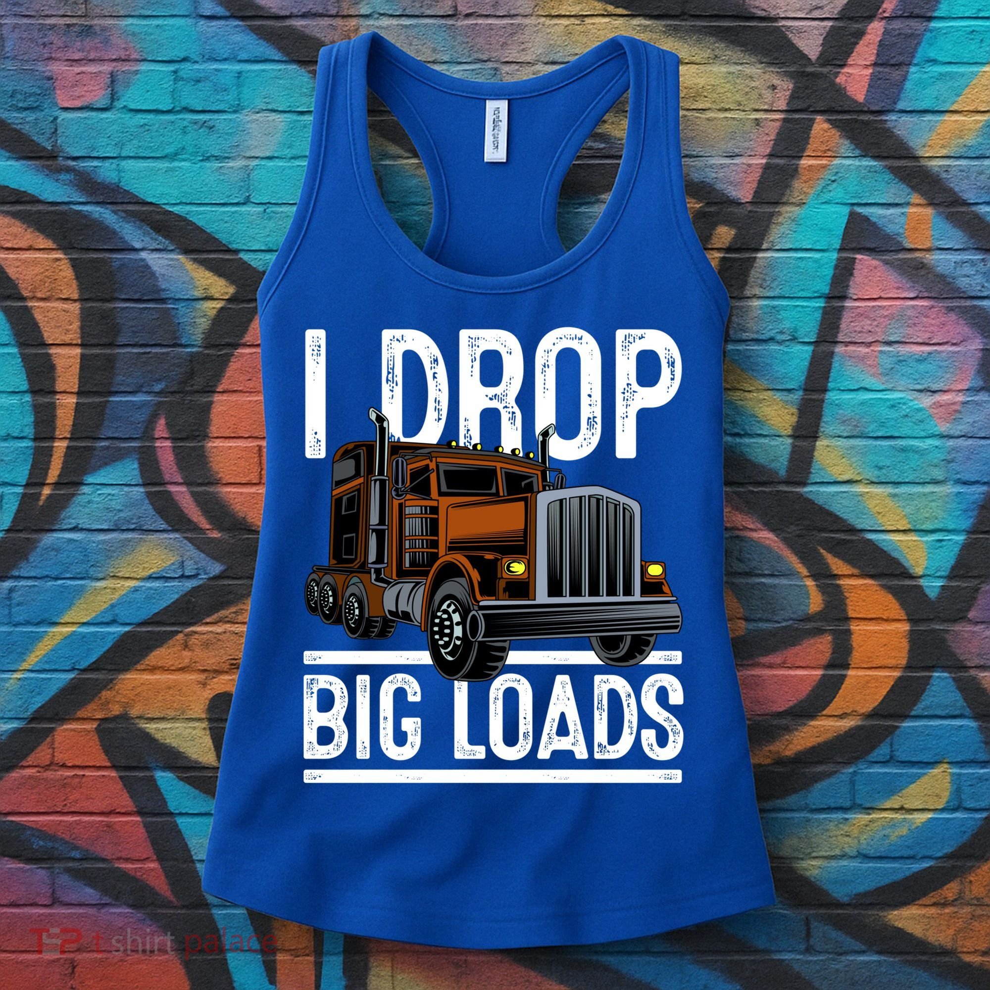 Truck Trucker Funny Gift Women's Tank Top