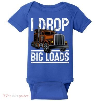 Truck Trucker Funny Gift Baby Bodysuit