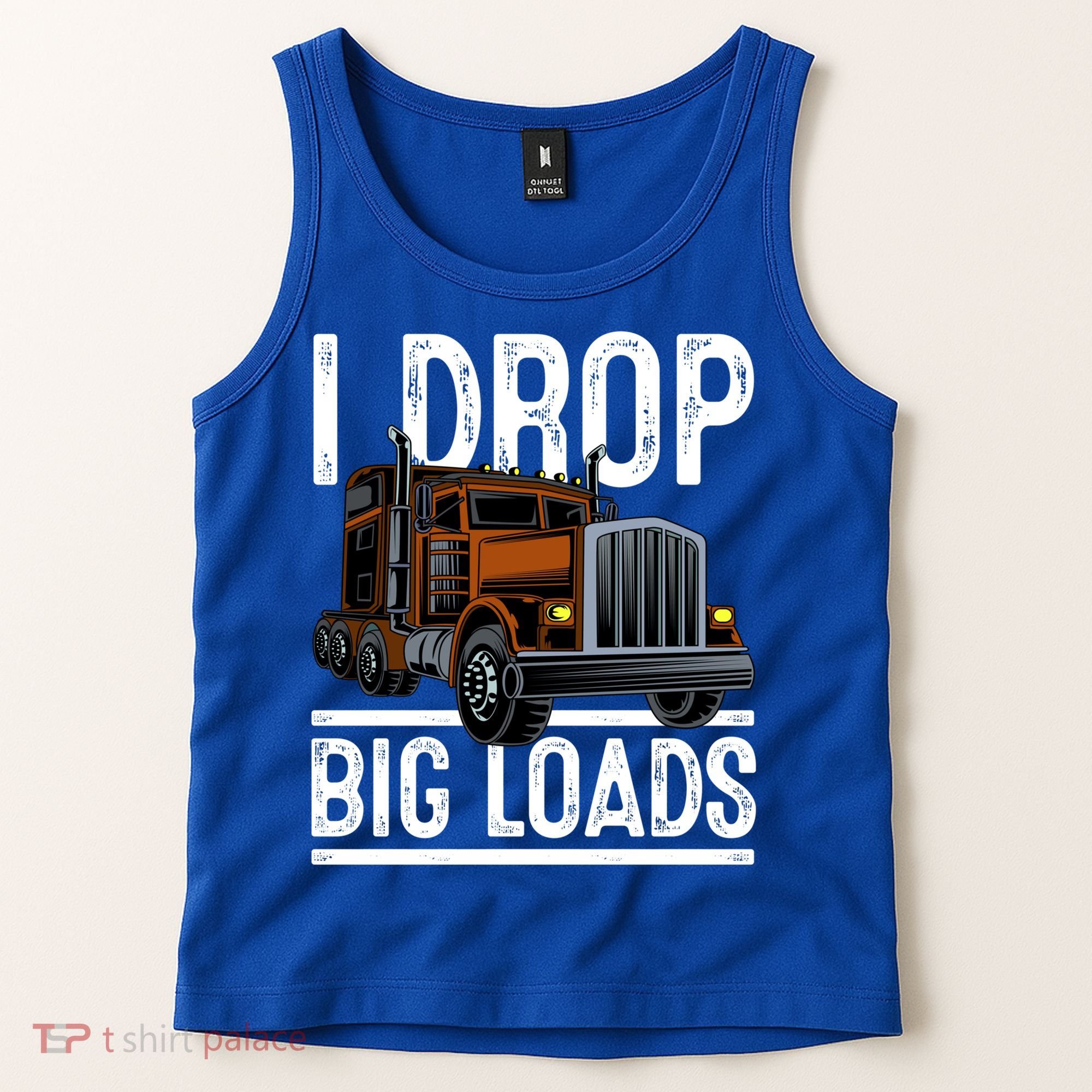 Truck Trucker Funny Gift Tank Top