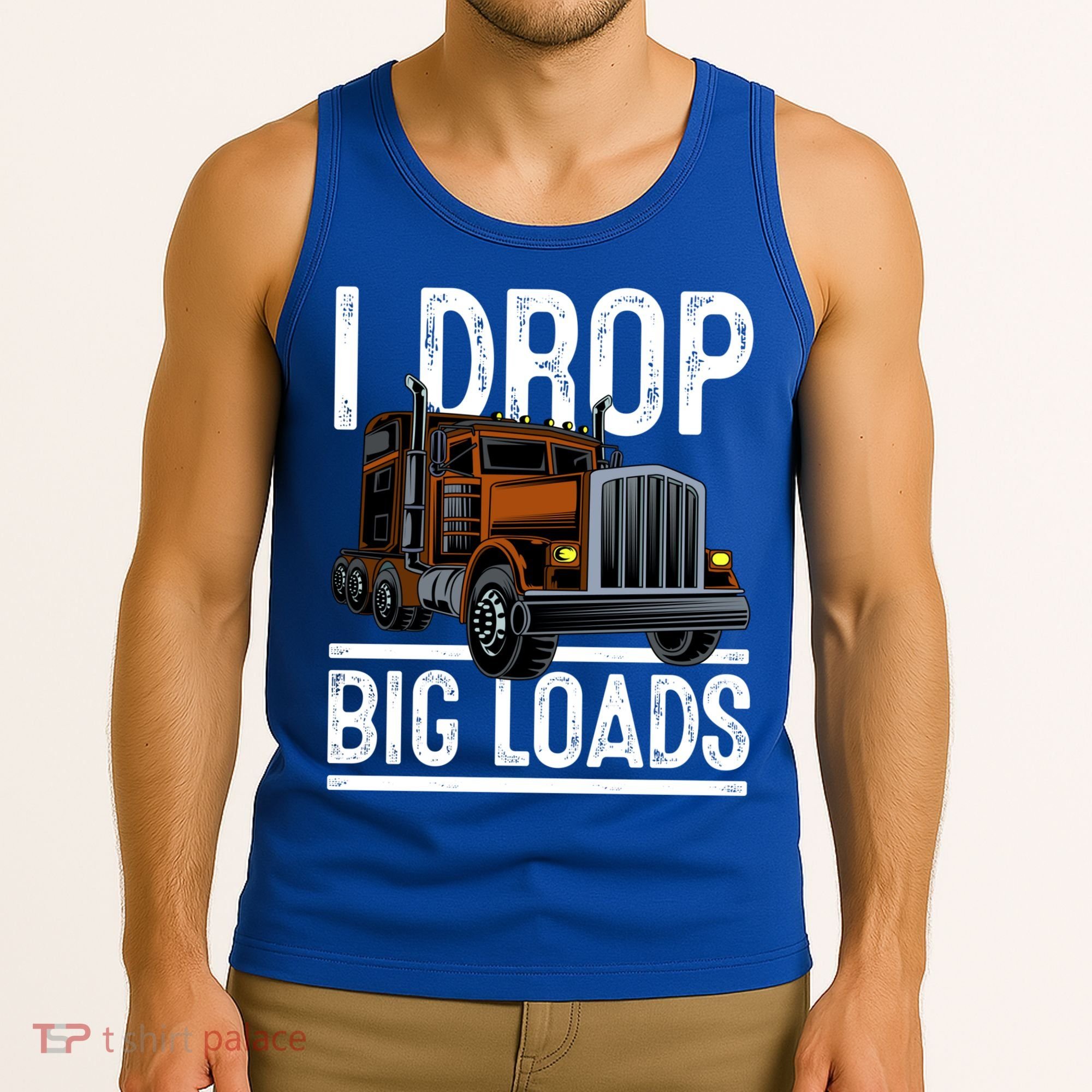 Truck Trucker Funny Gift Tank Top