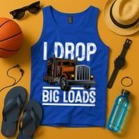 Truck Trucker Funny Gift Tank Top thumb 4