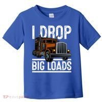 Truck Trucker Funny Gift Toddler T-Shirt thumb 0