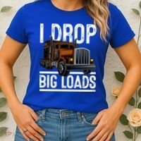 Truck Trucker Funny Gift Women's T-Shirt thumb 2