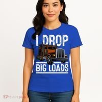 Truck Trucker Funny Gift Women's T-Shirt thumb 4