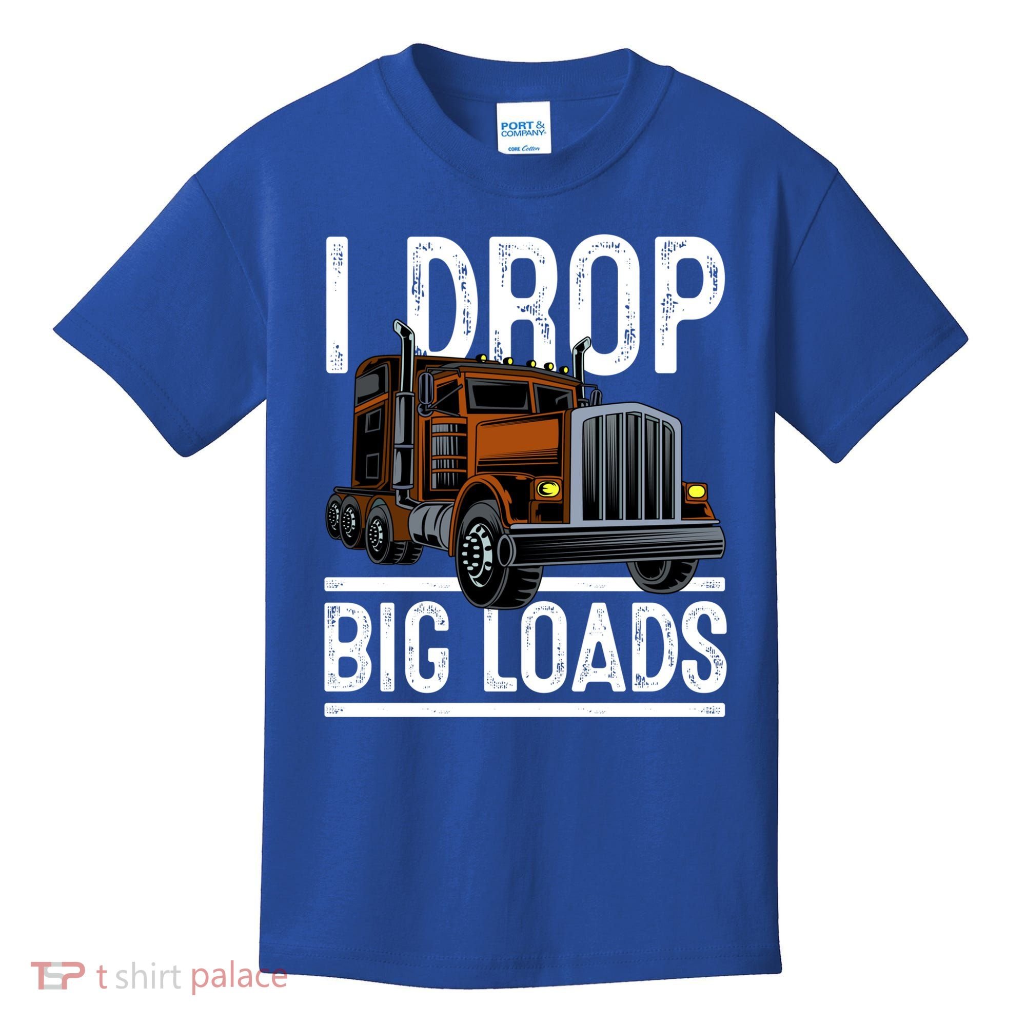 Truck Trucker Funny Gift Kids T-Shirt