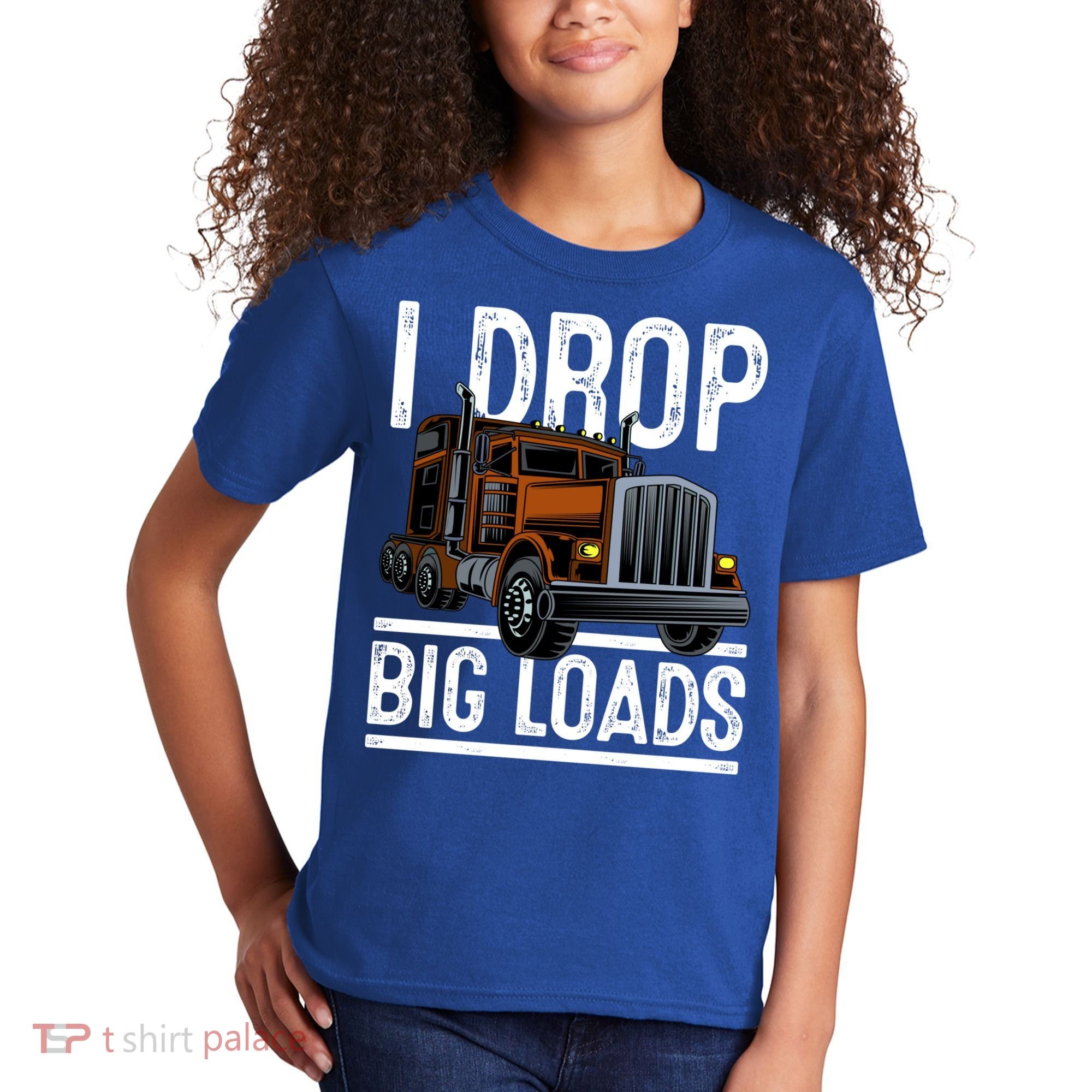 Truck Trucker Funny Gift Kids T-Shirt