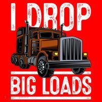 Truck Trucker Funny Gift Santa Hat thumb 1