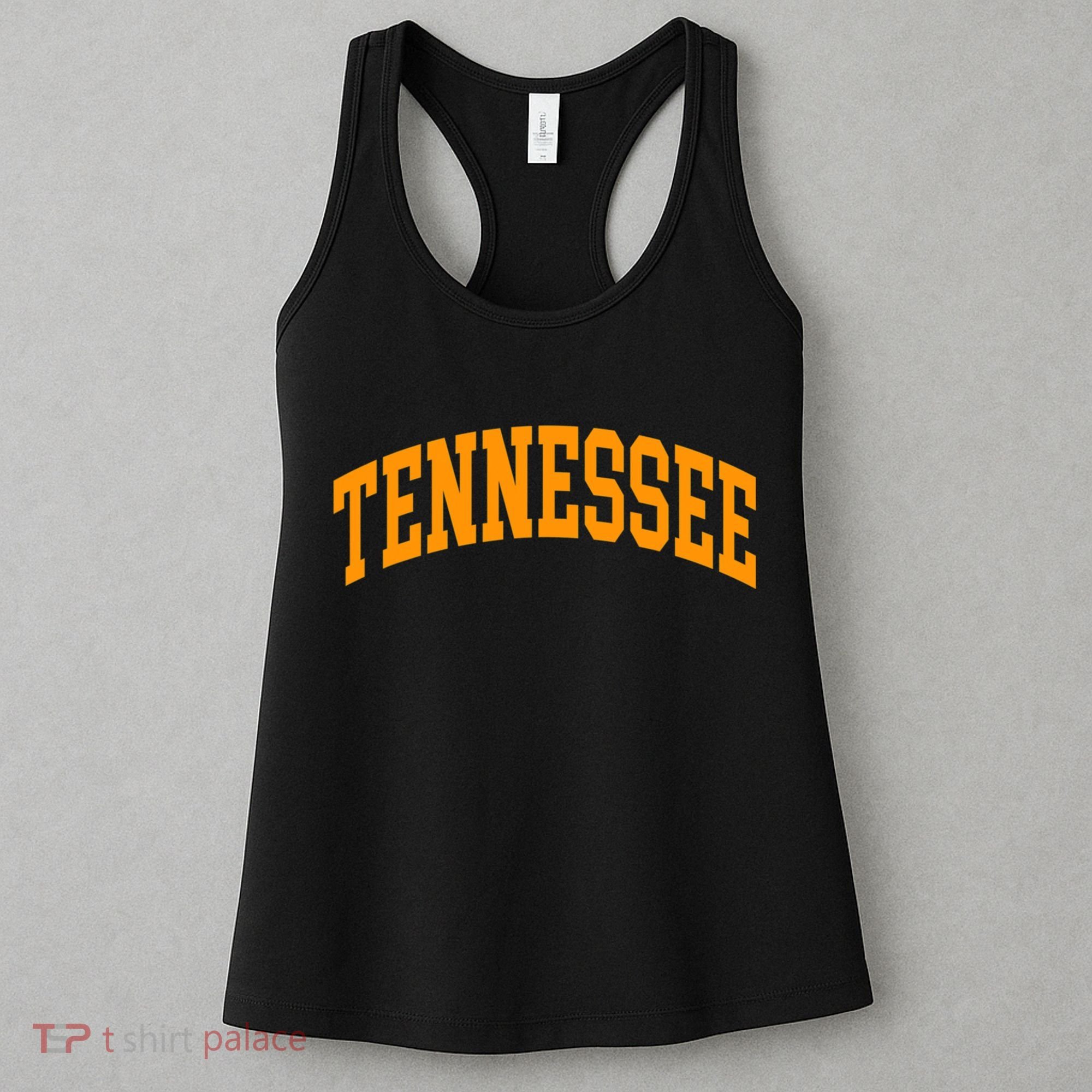 Tennessee TN Football Baseball Sport Fans Women's Tank Top