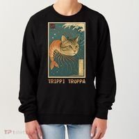 Trippi Troppa Funny Italian Brainrot Meme Japanese Women's Sweatshirt thumb 0
