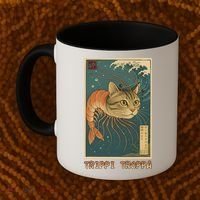 Trippi Troppa Funny Italian Brainrot Meme Japanese Coffee Mug thumb 2