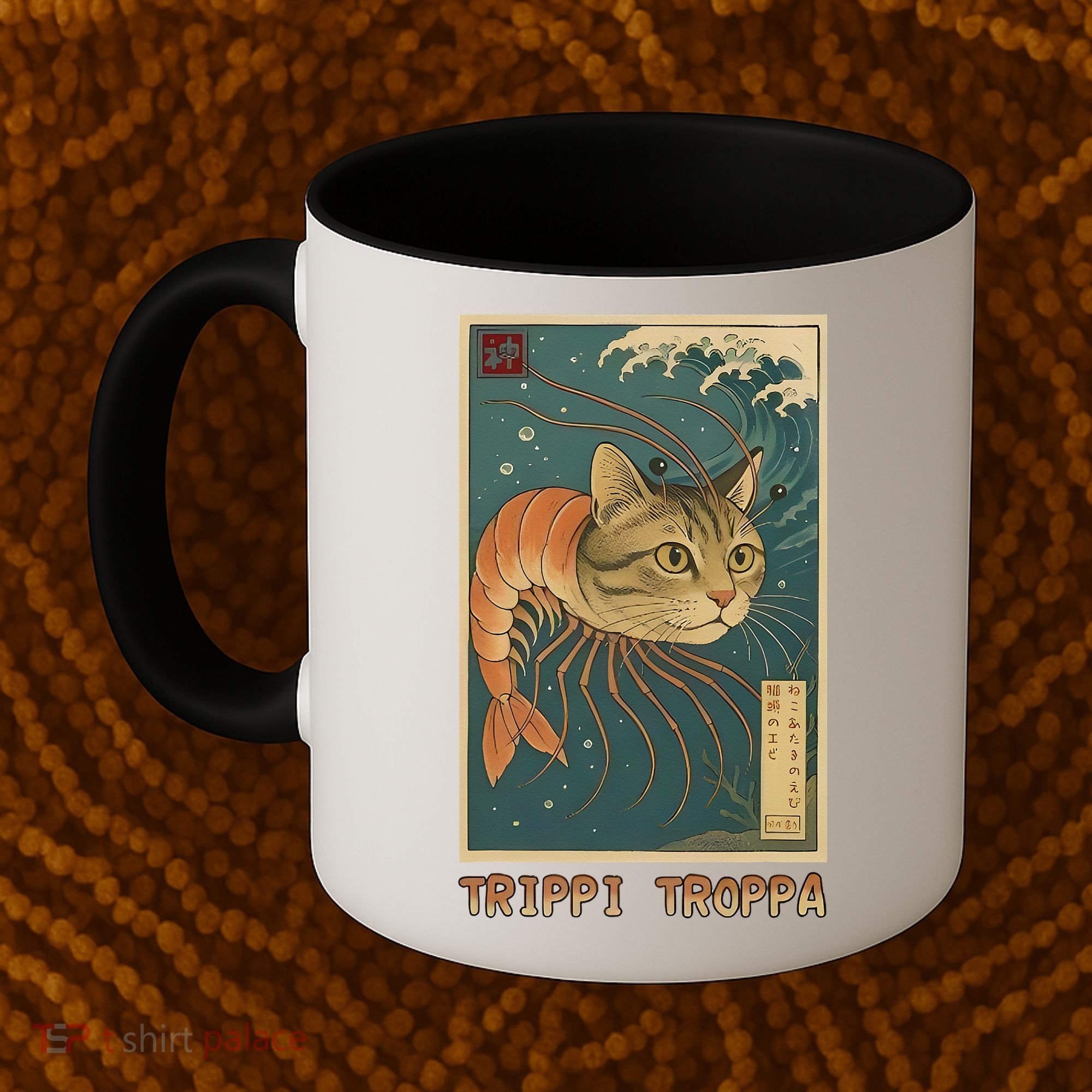 Trippi Troppa Funny Italian Brainrot Meme Japanese Coffee Mug