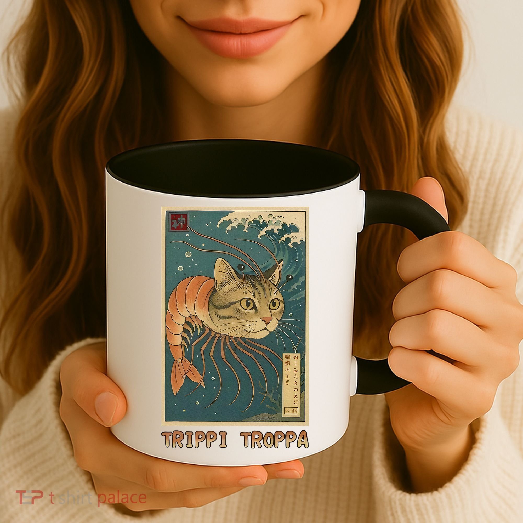 Trippi Troppa Funny Italian Brainrot Meme Japanese Coffee Mug