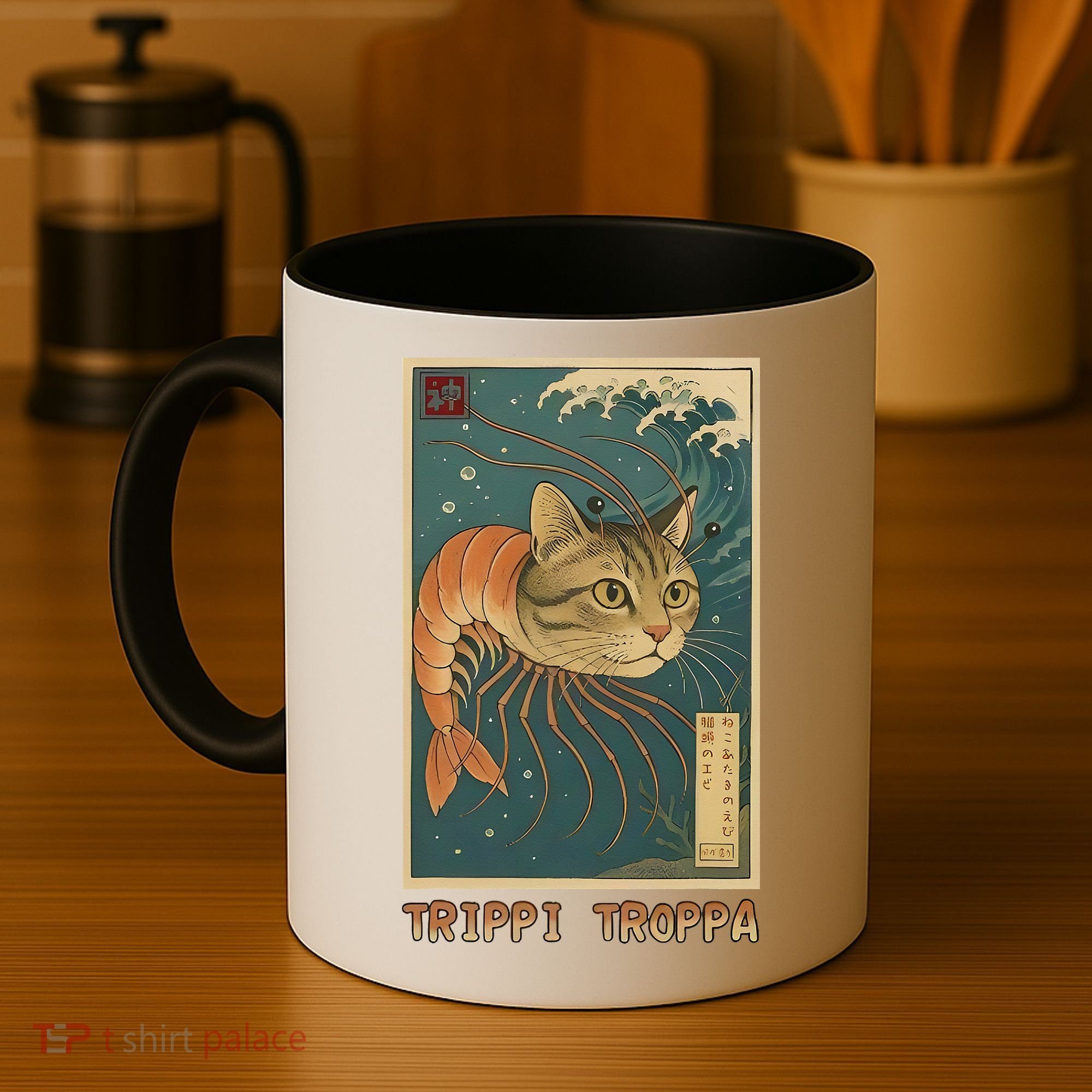 Trippi Troppa Funny Italian Brainrot Meme Japanese Coffee Mug