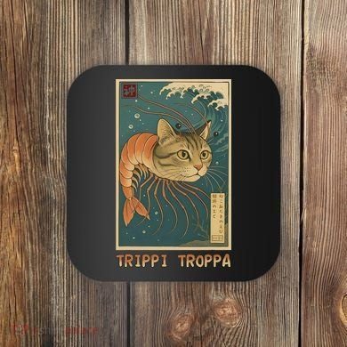 Trippi Troppa Funny Italian Brainrot Meme Japanese Coaster