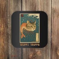 Trippi Troppa Funny Italian Brainrot Meme Japanese Coaster thumb 0