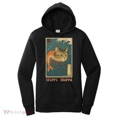 Trippi Troppa Funny Italian Brainrot Meme Japanese Women's Hoodie