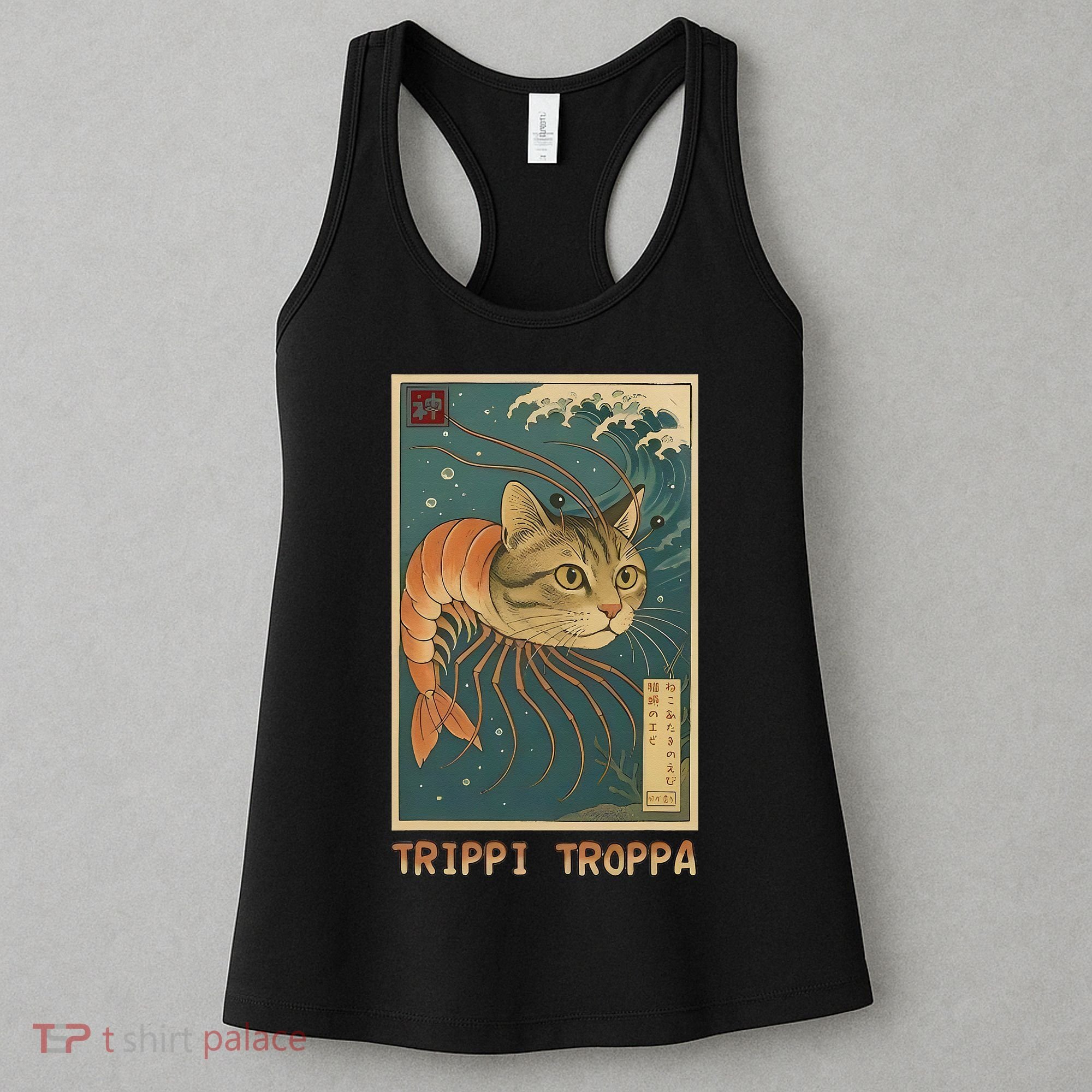 Trippi Troppa Funny Italian Brainrot Meme Japanese Women's Tank Top